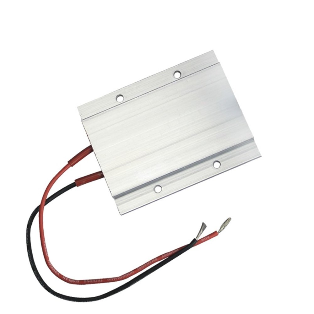 12V~220V PTC Heating Sheet PTC Heater Element 110V Thermostatic Ceramic Electric Heating Plate Desoldering Station 77x62mm(24V - 200 degrees)