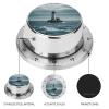Lighthouse Ocean Egg Timers for Kitchen Mechanical Kitchen Timers, 60 Minute Visual Countdown Timer with Alarm, Loud Timer for Hard of Hearing, No Batteries Required, for Cooking Classroom Gym view 3