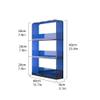 Wall Mounted Acrylic Storage Rack, Multi-layer Floating Shelves, Space-Saving Display Shelf for Bathroom, Bedroom, Study, Living Room, Large Capacity Bathroom Wall Organizer(Green,60cm/23.6in) view 2