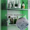 Wall Mounted Acrylic Storage Rack, Multi-layer Floating Shelves, Space-Saving Display Shelf for Bathroom, Bedroom, Study, Living Room, Large Capacity Bathroom Wall Organizer(Green,60cm/23.6in) view 3