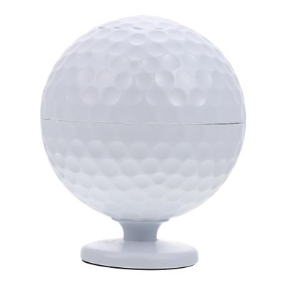 MOKKHNB Golf Toothpick Holder Box Press Type Automatic Dispenser for Clean Toothpicks Elegant Office Table Adornment for Weddings and Parties Chic Design