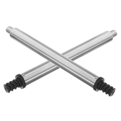 FOMIYES 2pcs Toilet Brush Handle Connector Durable Pole Attachments for Reliable Cleaning Compatible with Various Toilet Brushes Essential Bathroom Accessories