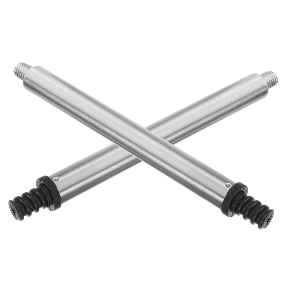FOMIYES 2pcs Toilet Brush Handle Connector Durable Pole Attachments for Reliable Cleaning Compatible with Various Toilet Brushes Essential Bathroom Accessories