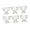 BESTOYARD 100ml Glass Dessert Cups 6-Piece Set for Ice Cream Pudding and Fruit Bowls Easy to Clean for Parties and Home Use view 1