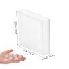BESTOYARD 50Pcs Transparent Silicone Hanger Grips Anti-Slip Protective Covers for Pants Non-Slip Clothing Hanger Accessories for Indoor Outdoor Use view 2