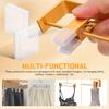 BESTOYARD 50Pcs Transparent Silicone Hanger Grips Anti-Slip Protective Covers for Pants Non-Slip Clothing Hanger Accessories for Indoor Outdoor Use view 4