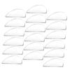 30pcs Acrylic Semicircular Place Cards for Wedding Tables view 1