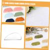 30pcs Acrylic Semicircular Place Cards for Wedding Tables view 3
