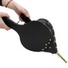 Fireplace Bellows Manual Wood Air Blower for Outdoor Camping BBQ Fireplace Fire Tools (Golden Tube) view 3