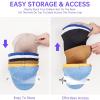 AUNMAS Hat Rack for Wall, Space Saving Floating Acrylic Baseball Hat Storage Organizer Wall Mounted for Closet Bedroom view 4