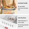 3-Tier Foldable Electric Steamer 360 Steam Cycle, Detachable Heater, 12-Hour Auto Keep Warm, Ideal for Meat & Versatile Cooking view 2