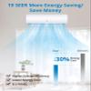12000 BTU Mini Split Air Conditioner, 21 SEER2 Energy-Efficient Inverter, R454B Refrigerant Air Conditioner, Wifi Enabled, Cools Up to 750 Sq.Ft, Installation Kit view 4
