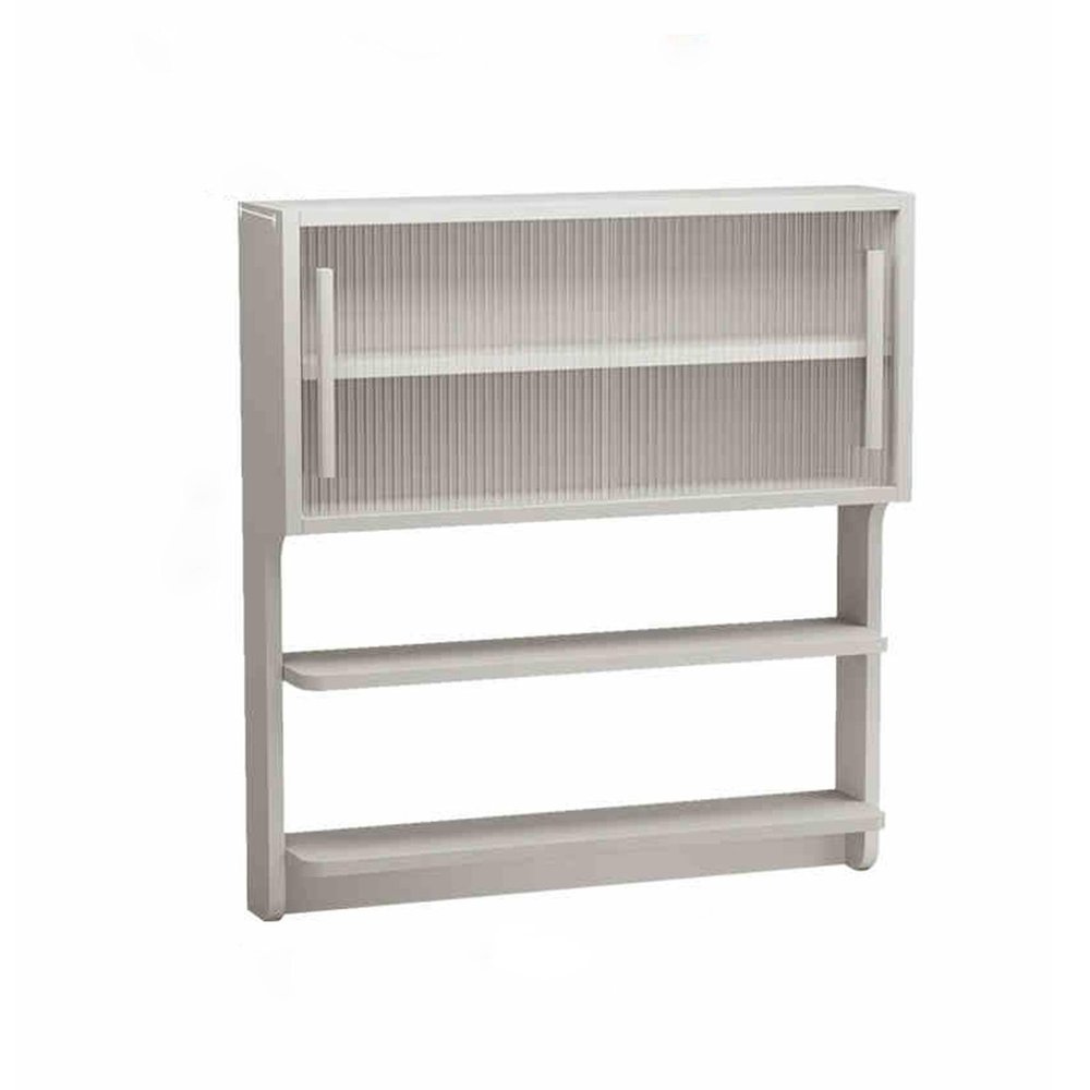 Stylish Wall-Mounted Kitchen Cabinets - Space-Saving Restaurant Storage Solutions, Integrated Wall Racks & Cosmetic Storage Box, 120x91cm - Perfect for Organizing & Enhancing Your Kitchen!