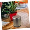 GLEAVI 2Pcs Heavy Duty Wood Grain Garbage Can Lid Easy to Clean Plastic Trash Can Covers Effortless Maintenance for Home Hotel Office Waste Containers view 4