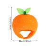 Pkhoxw Fruit Orange Hat for Women Funny Fruit Costume Carnival Dress Up Hat Photography Props view 2