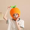 Pkhoxw Fruit Orange Hat for Women Funny Fruit Costume Carnival Dress Up Hat Photography Props view 3