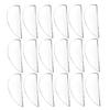 30pcs Semicircular Acrylic Place Cards Blank DIY Freestanding view 1