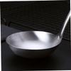 Amosfun Stainless Steel Heavy Duty Soup Scoop with Long Handle Kitchen Utensil for Cooking and Serving Soups for Home Chefs and Cooking Enthusiasts view 4
