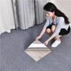 10pcs Self Adhesive Carpet,Living Room Splicing Blocks Floor Mat, Suitable for Decor Office Staircase 30x30cm(Khaki) view 3