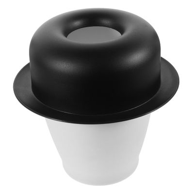 AKOOSY Mini Hat Shape Trash Can Cute Desktop Wastebasket for Office Material Compact for Clean Tidy Spaces for Countertops and Trash Storage