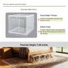 JECCICHY 6 Pack Shoe Organizer Clear, Shoe Storage Containers, Shoe Boxes view 2