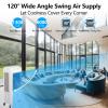 6000 CFM Evaporative Air Cooler, 15.8 Gallon Swamp Cooler with 120Oscillation, 3 Speeds and Modes, 3-In-1 Swamp Cooler Air Conditioner, Portable Air Cooler Fan for Indoor Garage Outdoor Patio view 3