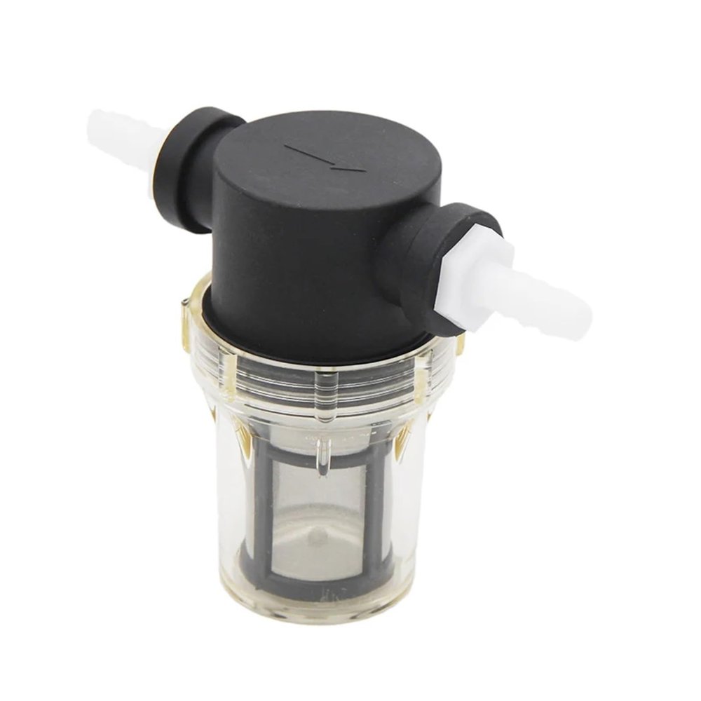 AMZLMPKNTW Inline Filter For Home Brewing 150 Micron 100 Mesh Water & Beer Filtering joyful(B 9mm Hose Barb)