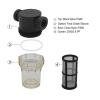 AMZLMPKNTW Inline Filter For Home Brewing 150 Micron 100 Mesh Water & Beer Filtering joyful(B 9mm Hose Barb) view 3