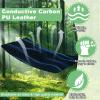 Grounding Mat for Bed Breathable PU Leather Grounded Pad for Sleep Pain Relief Conductive Earth Connected Mattress Pads(54x78 Inch) view 2