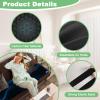 Grounding Mat for Bed Breathable PU Leather Grounded Pad for Sleep Pain Relief Conductive Earth Connected Mattress Pads(54x78 Inch) view 3