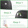 Grounding Mat for Bed Breathable PU Leather Grounded Pad for Sleep Pain Relief Conductive Earth Connected Mattress Pads(54x78 Inch) view 4