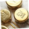 Luxshiny 4PCS Stainless Steel Measuring Spoon Set Golden Cups Multi-purpose Kitchen Utensils for Baking and Cooking for Home Use view 4