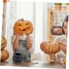 12Pcs Black Witch Cauldron Candy Jars Halloween Props Handheld Candy Buckets for Party Decorations Spooky Accessories for Trick Treat view 2
