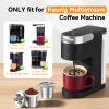 CAPMESSO Reusable K Cups for Keurig 5-Hole MultiStream Brewers, 2 Pack view 4