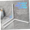 2Pcs Clear Shower Splash Guard Tub Splash Shield Water Containment for Sinks Bathtubs Easy Install Corner Splash Guard view 3