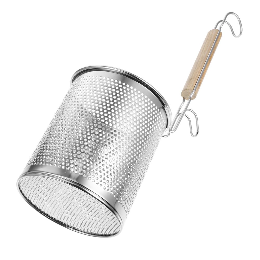 Stainless Steel Mesh Colander Spoon for Noodles, Wontons Meats