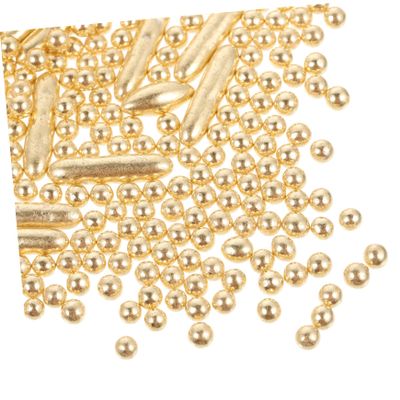 1Pack Metal Cake Sprinkle for Cupcake Cake Decoration Creative Sprinkle for DIY Baking for Festivals Parties Shiny Decorative Topping for Desserts