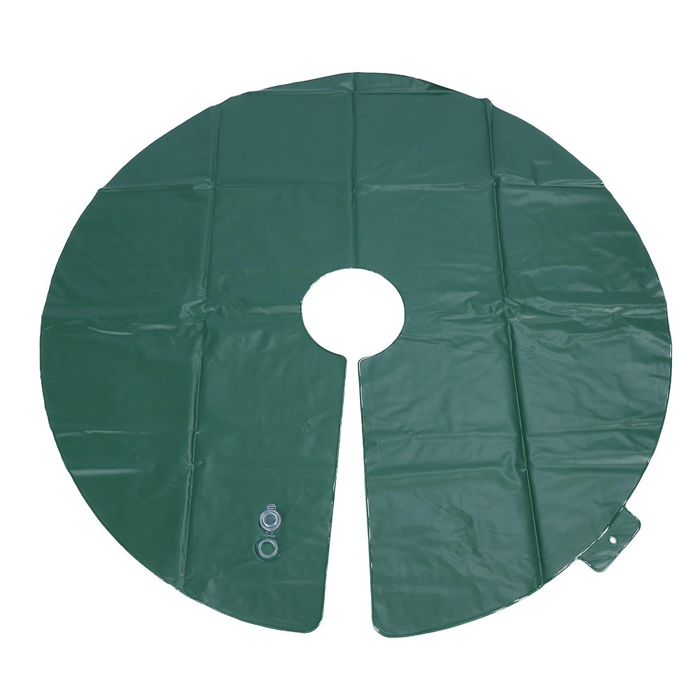 YUEHISY Tree Watering Bags, 10 Gallon Tree Watering Ring Bag, Heavy Duty PVC Drip Irrigation Water Pouch, Reusable Refillable for Garden Irrigation (Green)