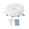 3 In 1 Robot Vacuum Cleaner For Hard Floor Cleaning For Home Cleaning, Wet Mopping Floor Robot With Anti Collision Sensor, Remote Control Low Profile Vacuum(White) view 4