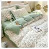 DJJSDMY Cotton Bedding Set Washed Soft Duvet Cover Bed Linen Pillowcase Single Double Queen King Full Size(Color 4,Ru Europe 4pcs) view 1