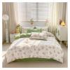 DJJSDMY Cotton Bedding Set Washed Soft Duvet Cover Bed Linen Pillowcase Single Double Queen King Full Size(Color 4,Ru Europe 4pcs) view 3