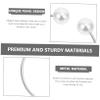 2Pcs Adjustable Pearl Design Curtain Clips Elegant Tiebacks for and Holdbacks for Drapes Ready Curtain Buckles view 3