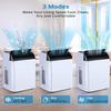 Takywep 12000 BTU Portable Air Conditioner with Dehumidifier & Fan, 3-In-1 AC Units Cools Up to 550 Sq. Ft., Standing Ac Unit with Remote Control for Rom, Auto Swing, Sleep Mode, Black Top Cover view 2