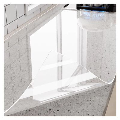 AMUFJJ Quartz/Granite/Marble Countertop Protection Film Clear, Self Adhesive Table Cover Layer & Contact Paper 18 26 33 41 49 57 Inch Width, Waterproof Writing Desk Mats(18x63in)