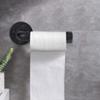 LOCADENCE Toilet Paper Holder, 19 X 10cm Iron Bathroom Paper Towel Holder, Toilet Roll Paper Holder, Tissue Storage Shelf for Toilet, Bathroom, Bathhouse, Laundry Room, Kitchen view 3