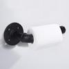 LOCADENCE Toilet Paper Holder, 19 X 10cm Iron Bathroom Paper Towel Holder, Toilet Roll Paper Holder, Tissue Storage Shelf for Toilet, Bathroom, Bathhouse, Laundry Room, Kitchen view 4