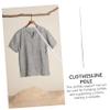 SOLUSTRE Clothes Reaching Rod Clothes Drying Supply Shaped Hook Long Reach Pole for Convenient Garment Hanging for Home Use view 4