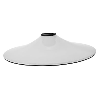 HOLIDYOYO White Iron Bar Stool Base with Bearings 360 Degree Rotation