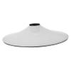 HOLIDYOYO White Iron Bar Stool Base with Bearings 360 Degree Rotation view 1