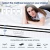 MTSVMP Twin Size 12 Inch Hybrid Mattress in a Box, Medium Firm Innerspring Mattresses Memory Foam & Individually Wrapped Pocket Springs for Pain Relief, CertiPUR-US Certified view 4